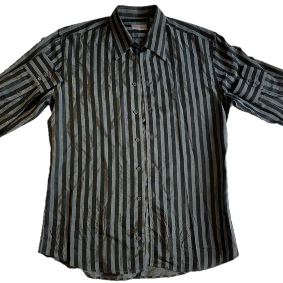 Versace Other - Versace Classic Dress Casual Shirt Button up 41/16 medium stripes